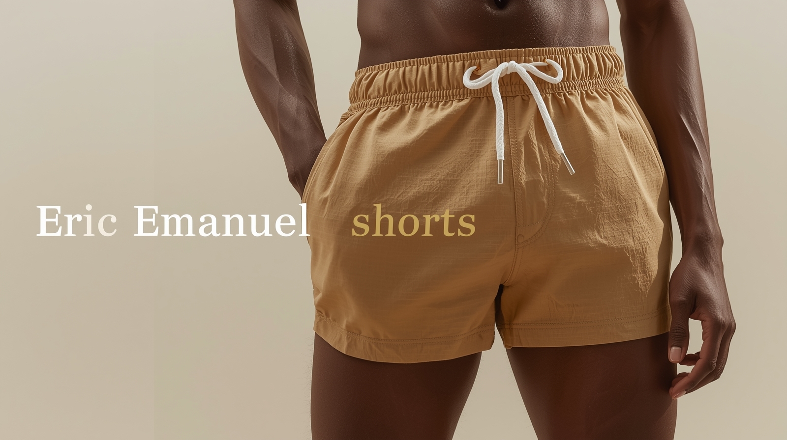Eric Emanuel EE Basic Mesh Shorts in Black - front view